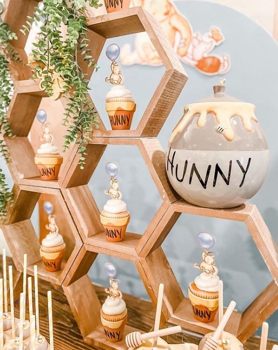 wooden beehive stand