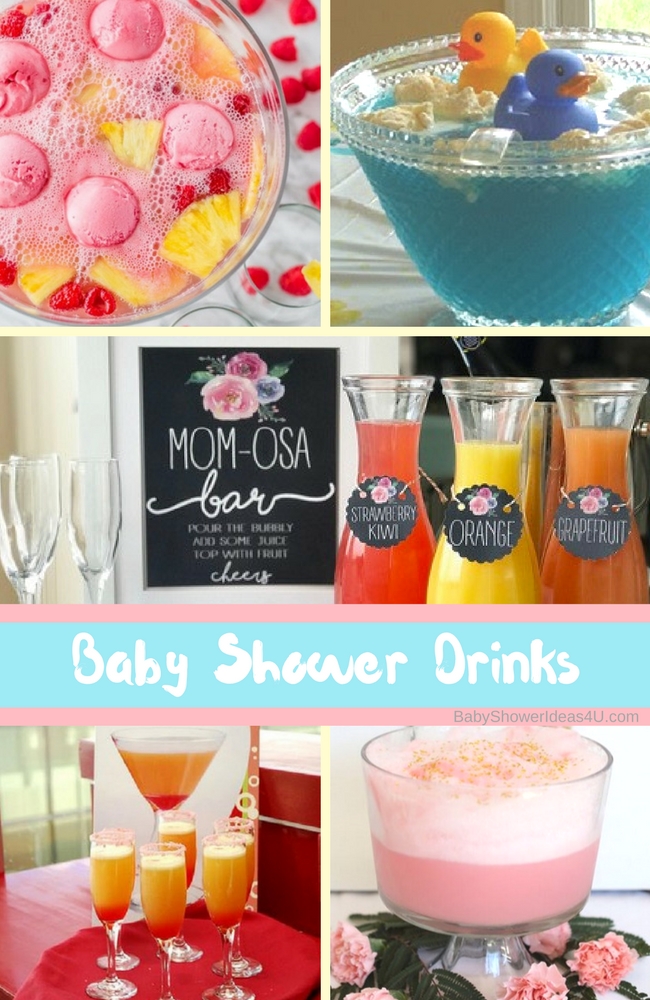 girl baby shower decorations Baby Shower Drinks  Ideas   Shower Baby Recipes  Punch