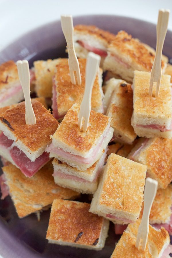 bite sized sandwiches