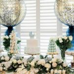 Elegant Blue and Gold Prince Baby Shower