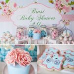 Florals and Bicycles Baby Shower