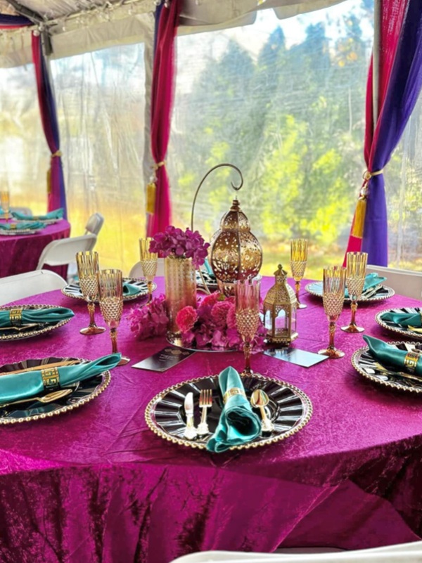 Baby Bliss In a Moroccan Kiss Baby Shower decorations