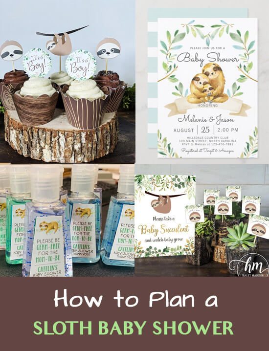 Sloth Baby Shower Ideas – Baby Shower Ideas 4U