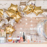 Whimsical Moon And Stars Shower