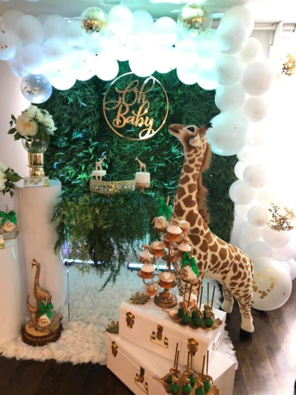 safari animals for baby shower