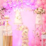Baby Girl’s Pink and Gold Baby Shower