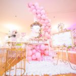 Beautiful Pink and Gold Baby Shower