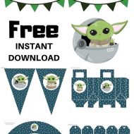 free baby yoga baby shower printable