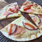 Grilled Smoked Salmon Wrap Pizza Recipe