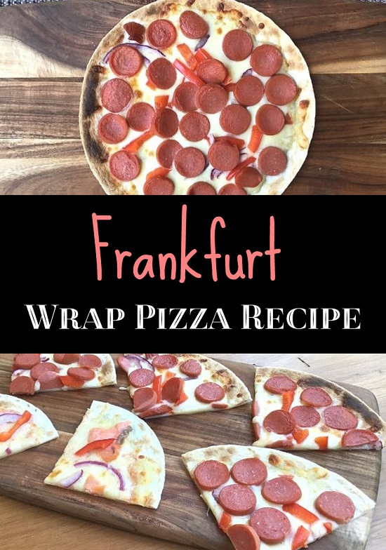 frankfurt Wrap Pizza Recipe