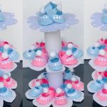 DIY Making Paper Baby Booties for Favor and Centerpiece
