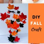Making a Spiral Fall Leaves Décor