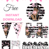 Free-Pink-Tiffany-Party-Package-Instant-download-dark