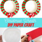 How to Make Christmas Wreath Paper Craft