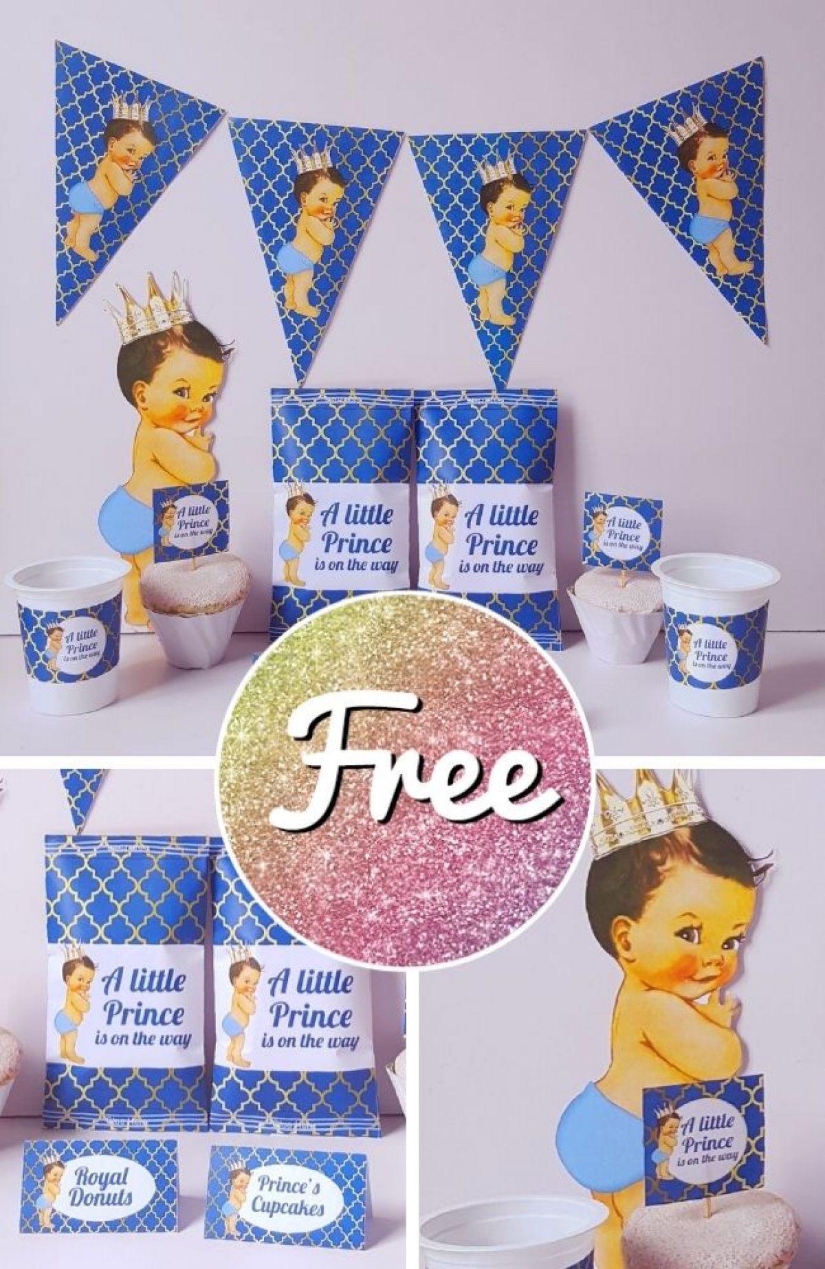 Free Prince and Princess Baby Shower Templates – Baby Shower Ideas 4U