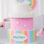 Pastel Rainbow Themed Baby Shower