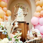 He or She? Boho Outdoor Gender Reveal