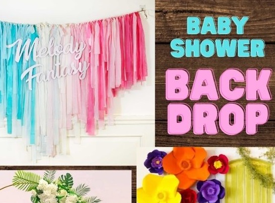 Popular and Easy Baby Shower Backdrops