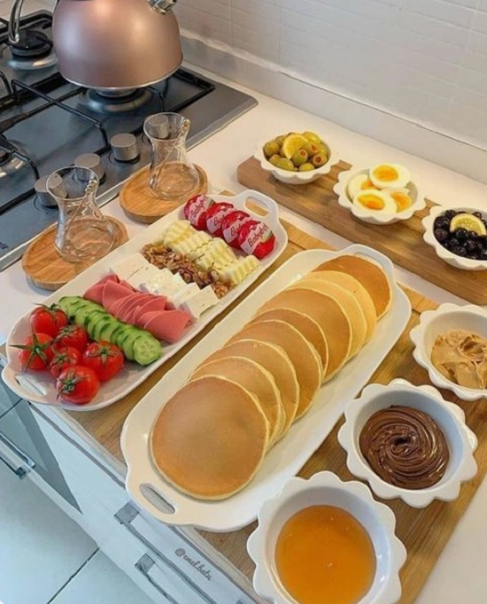 pancake station