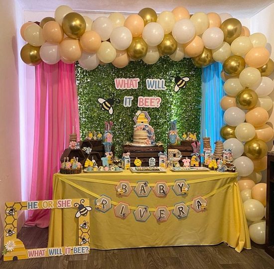 Bumble Bee theme gender reveal