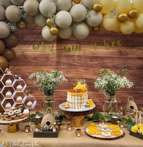 What will it bee dessert table