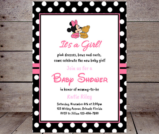 How to Plan a Budget Minnie Mouse Baby Shower – Baby Shower Ideas 4U