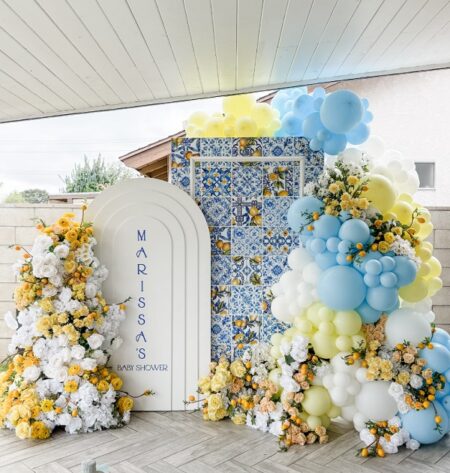 zesty yellows and delicate lemon florals