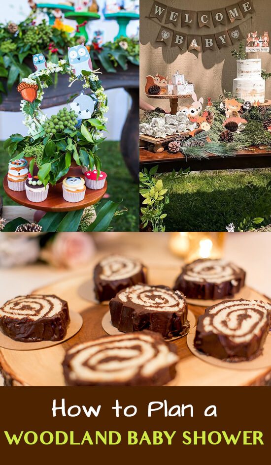 how to plan woodland baby shower