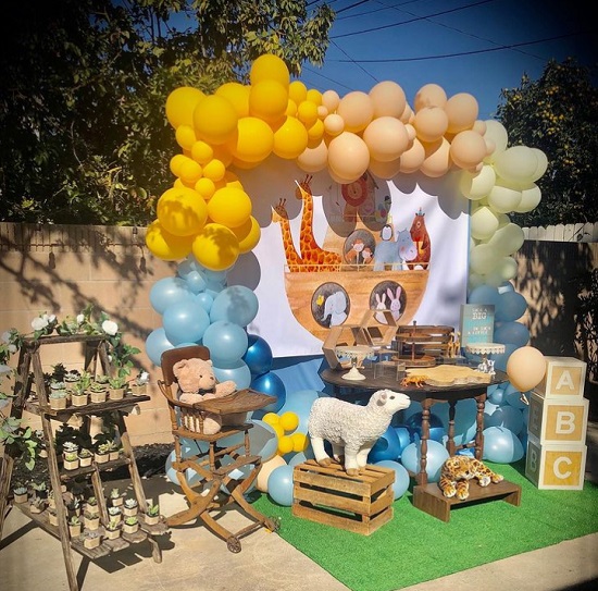 Noah’s Ark Baby Shower Ideas for Baby Twins Baby Shower Ideas 4U