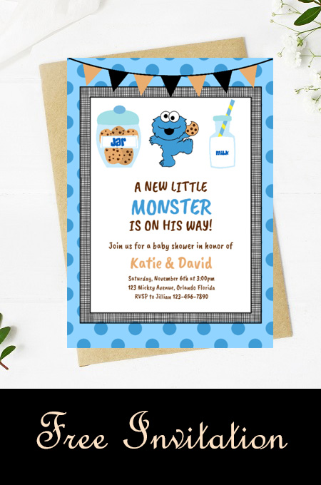 Cookie Monster Mask Template  Free Printable Papercraft Templates