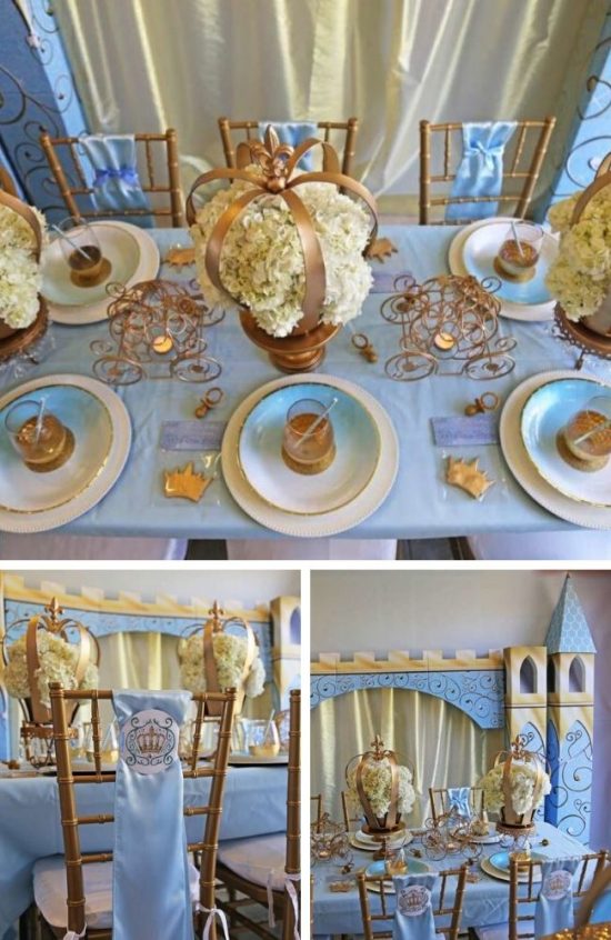 Sheek Royal Prince Baby Shower