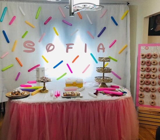 Surprise sprinkle party cake