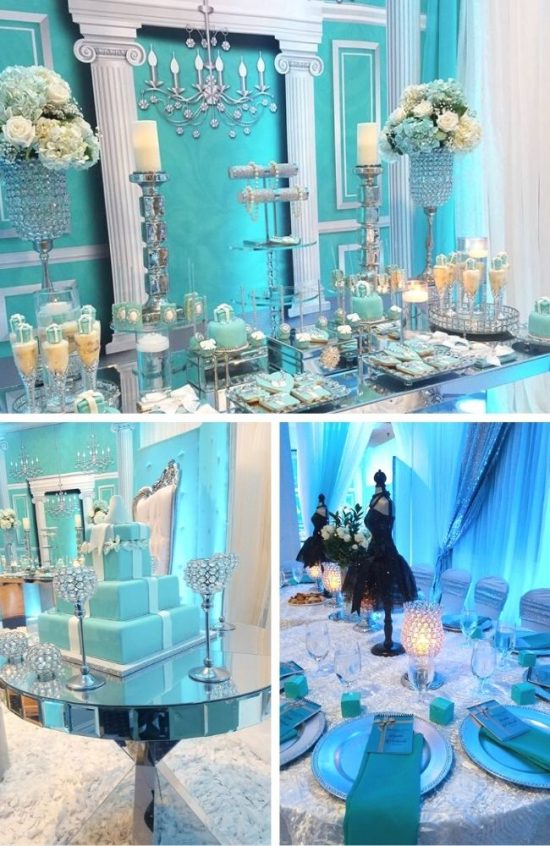 Tiffany Themed Party