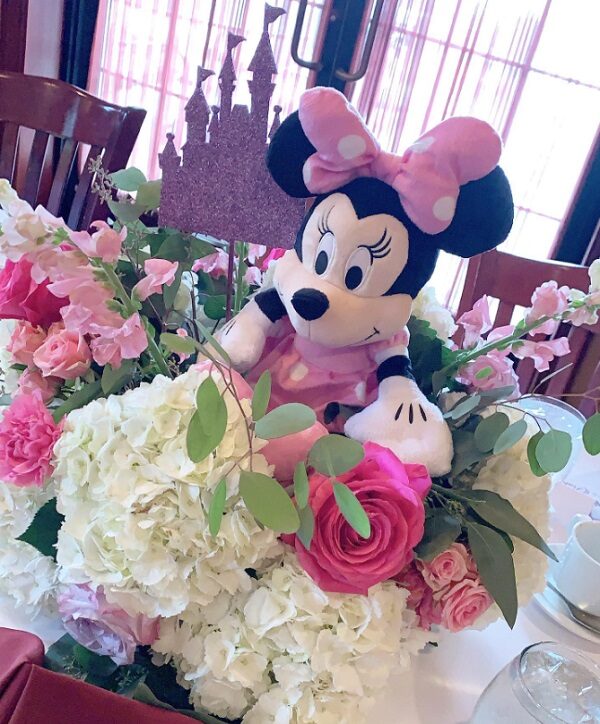 cute minnie mouse centerpiece