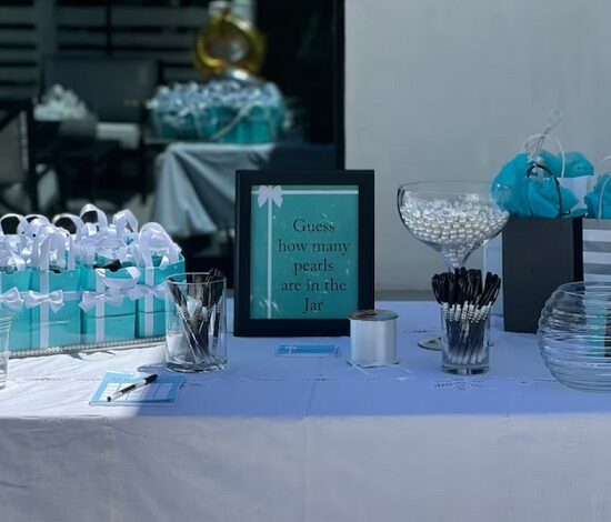 guess how many pearls are in the Jar tiffany theme