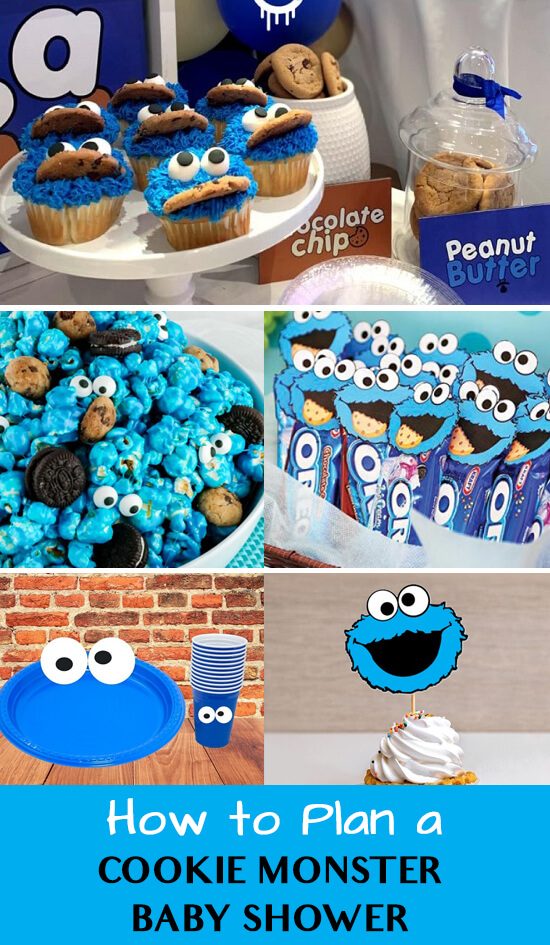 Cookie Monster Baby Shower, Decorate With Me, Timelapse