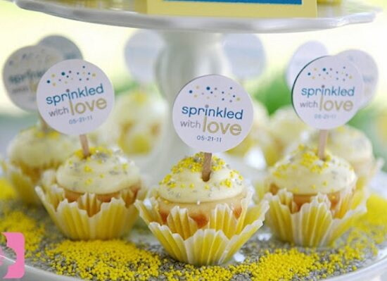 sprinkled with love cupcakes