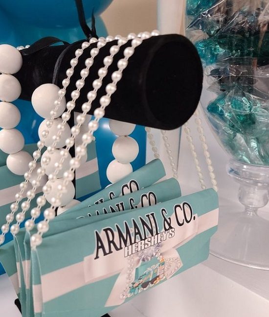 tiffany and co handbag favors