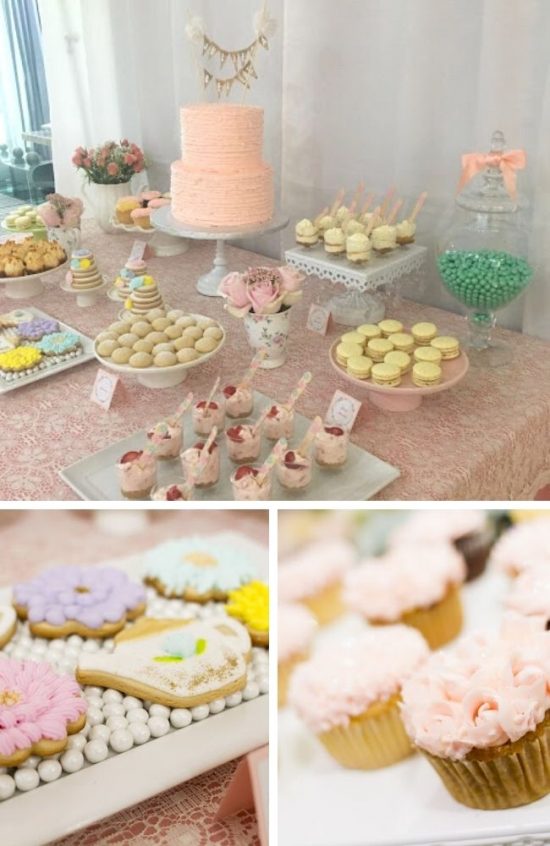 Floral Tea Party Baby Shower