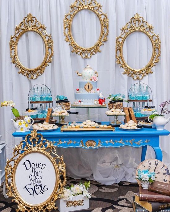 we are all mad here mad hatter baby shower