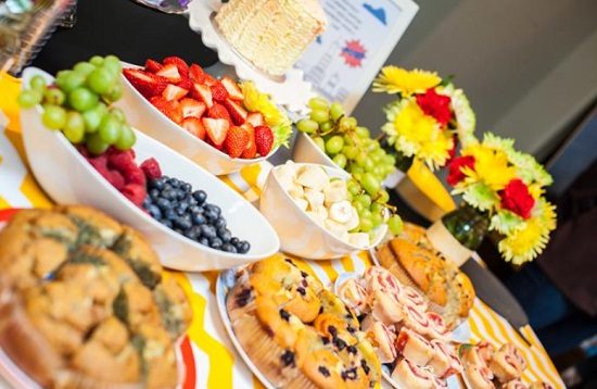 its-a-boy-superhero-baby-shower-food-table