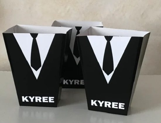 Black Boss Baby Popcorn Box Set