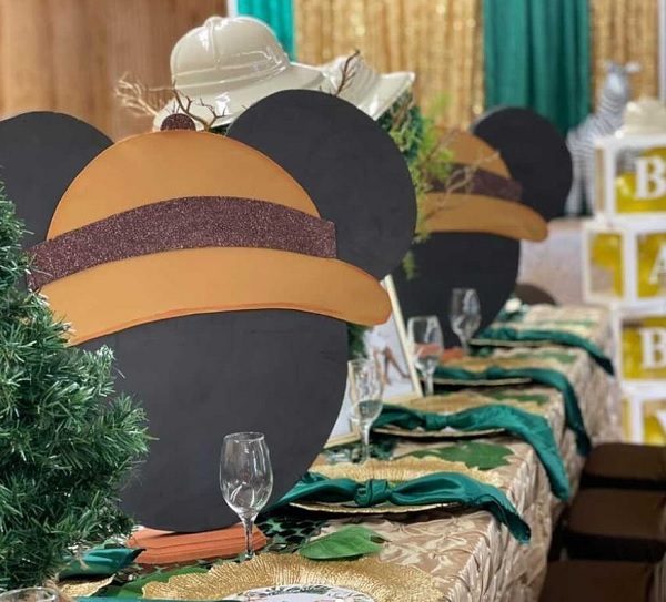 Mickey mouse safari baby shower