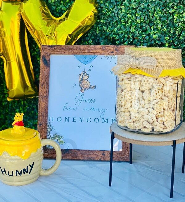 guess how many honeycombs in the jar