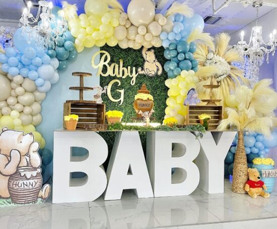 winnie the pooh party decors