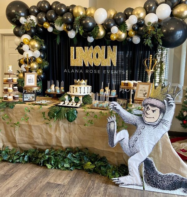 Let the wild rumpus begin Where the wild things are