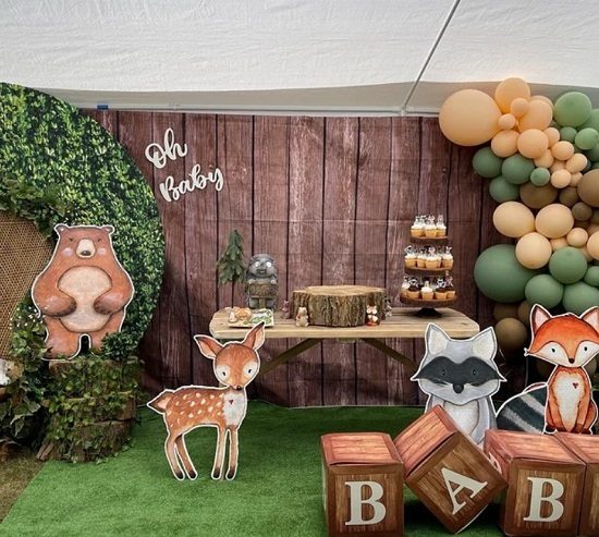 Woodland Animal Foam Board cut outs