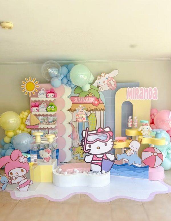 hello kitty and sanrio character props