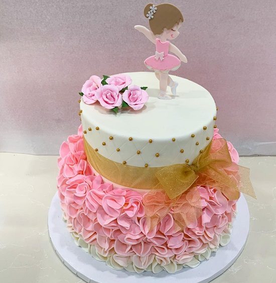 ballerina cake
