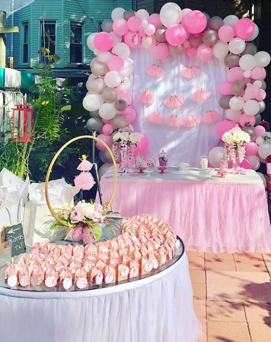 ballerina themed party